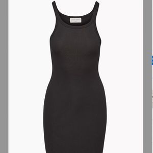 ARITZIA The Denim Forum Tank Dress Black S